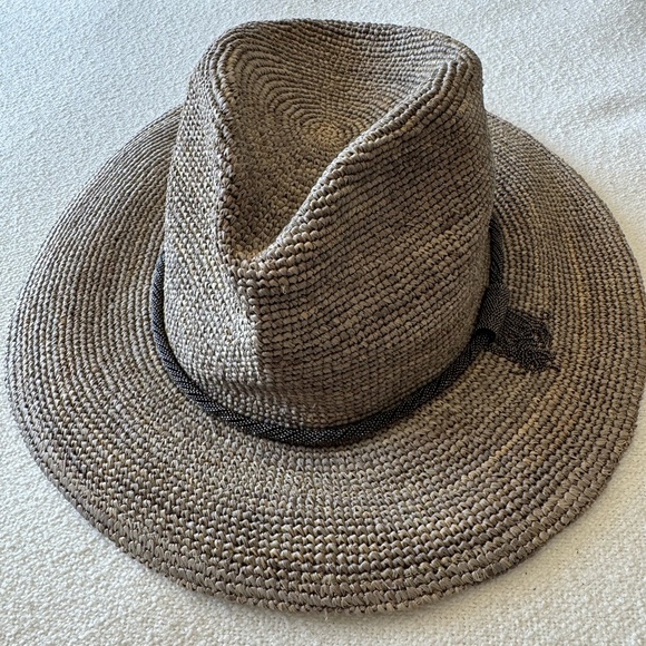 BC Straw Fedora Hat - Picture 1 of 4